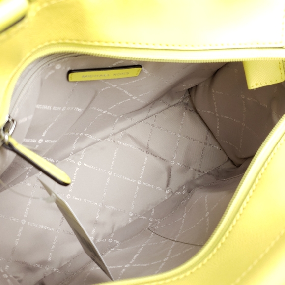 🌺NWT Michael Kors MD EW Rayne Satchel bag yellow - Picture 6 of 8